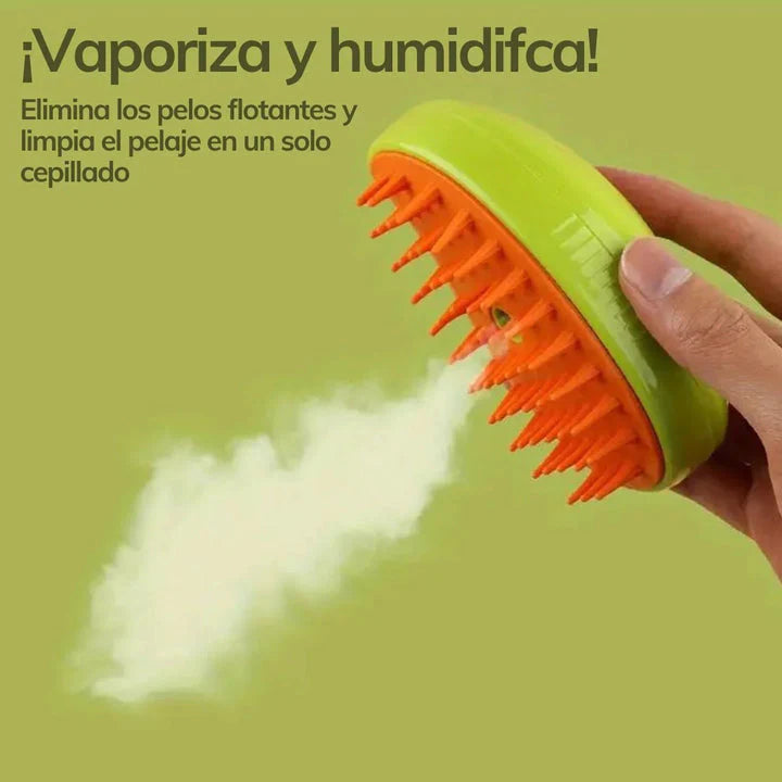 Cepillo vapor para mascotas