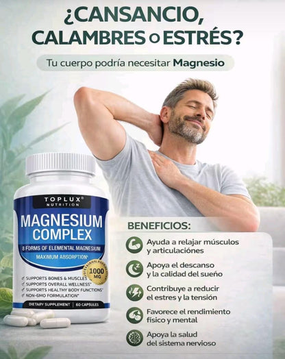 MAGNESIO COMPLEX 8 ELEMENTAL 1000 mg