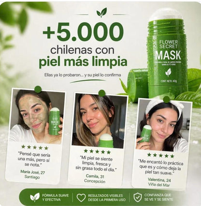 Mascarilla Facial de Té Verde en Barra 40g